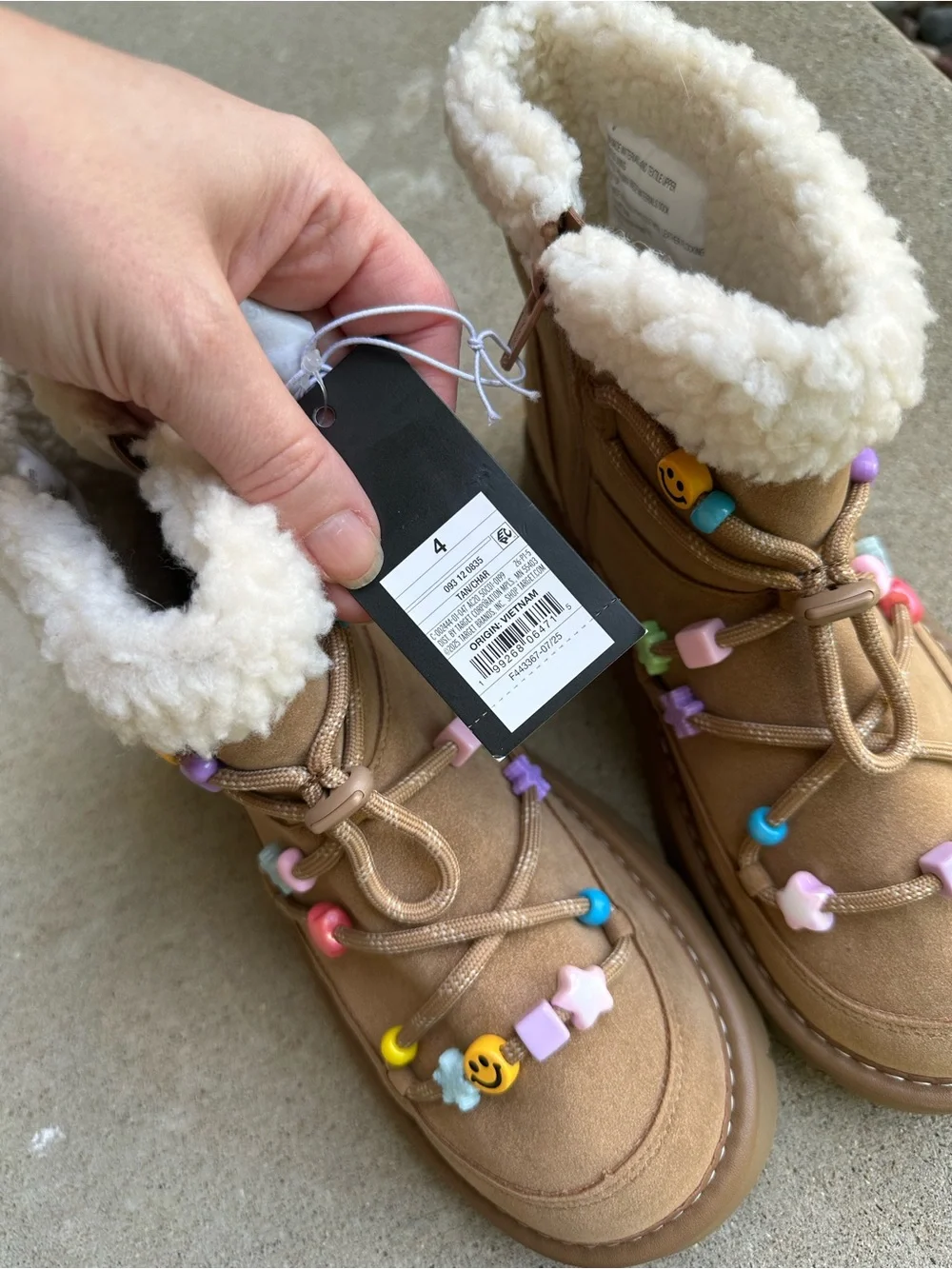 NWT Girls Cat & Jack Boots